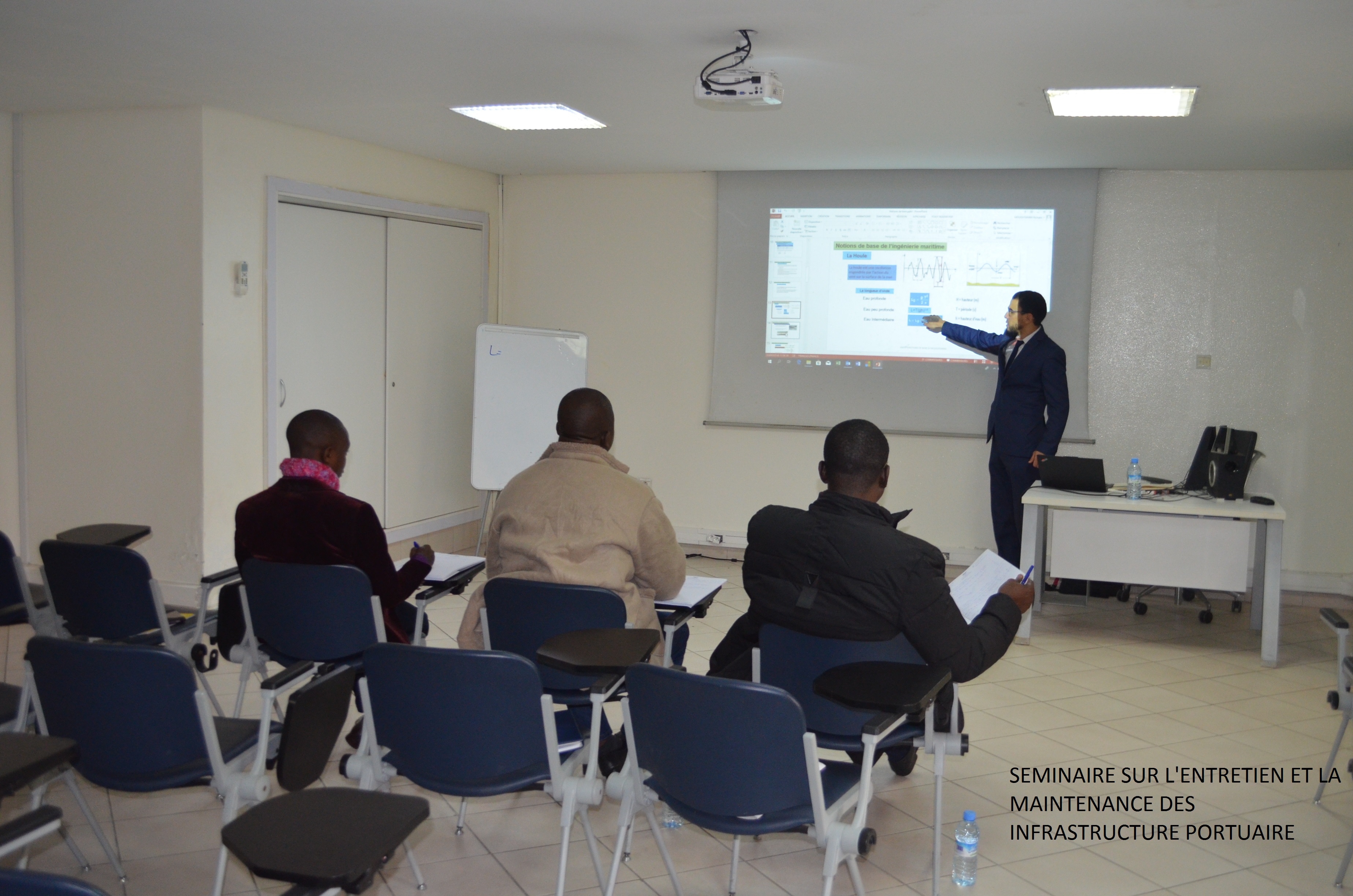 Formation sur l’entretien et le contrôle des ouvrages portuaires des ingénieurs du Port Autonome de Lomé (TOGO) Du 9 au 20 décembre 2019